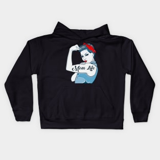 Mom Life Kids Hoodie